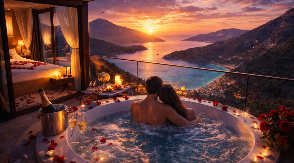 • Fethiye balayı paketi • Jakuzili balayı • Ölüdeniz • Romantik otel